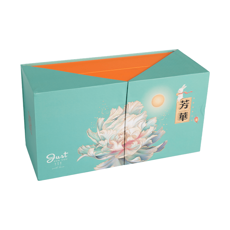 Изготовленные на заказ картонные коробки для упаковки свечей Mooncake, кондитерская коробка, подарочный набор для духов
